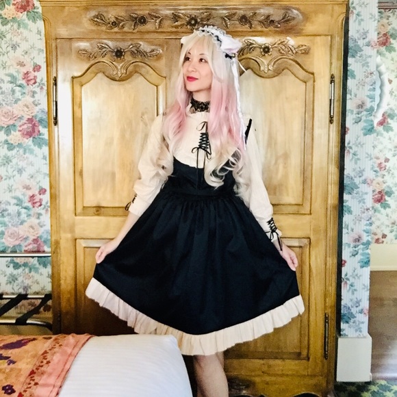 NEW Sweet Harajuku Lolita Dress - Picture 2 of 16